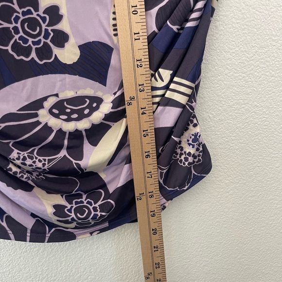 Free People Women's Shes Something Else Printed Mini Skirt Purple SIZE Small - Picture 9 of 11